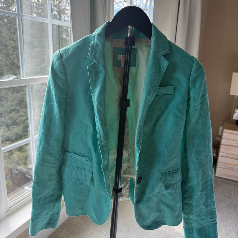 J. Crew Women's Teal Blazer